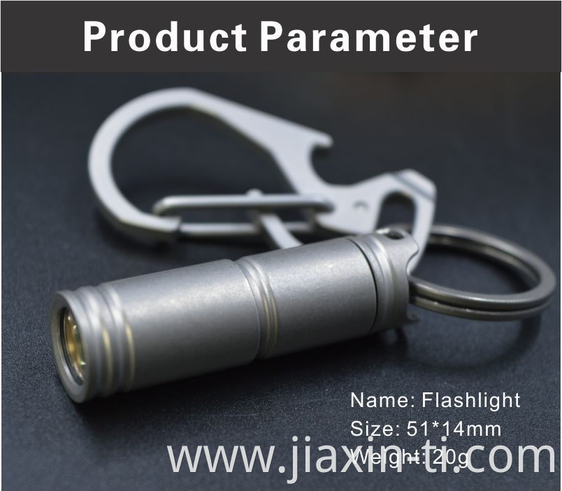 titanium flashlight